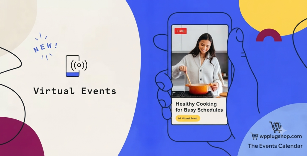 The Events Calendar Virtual Events – Virtual & Hybrid Events Addon for WordPress