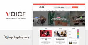 Voice – News Magazine WordPress Theme | Responsive Newspaper, Blog & Editorial WP Theme
