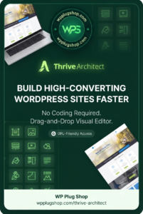 Thrive Architect WordPress Page Builder – Conversion-Focused Landing Page Plugin