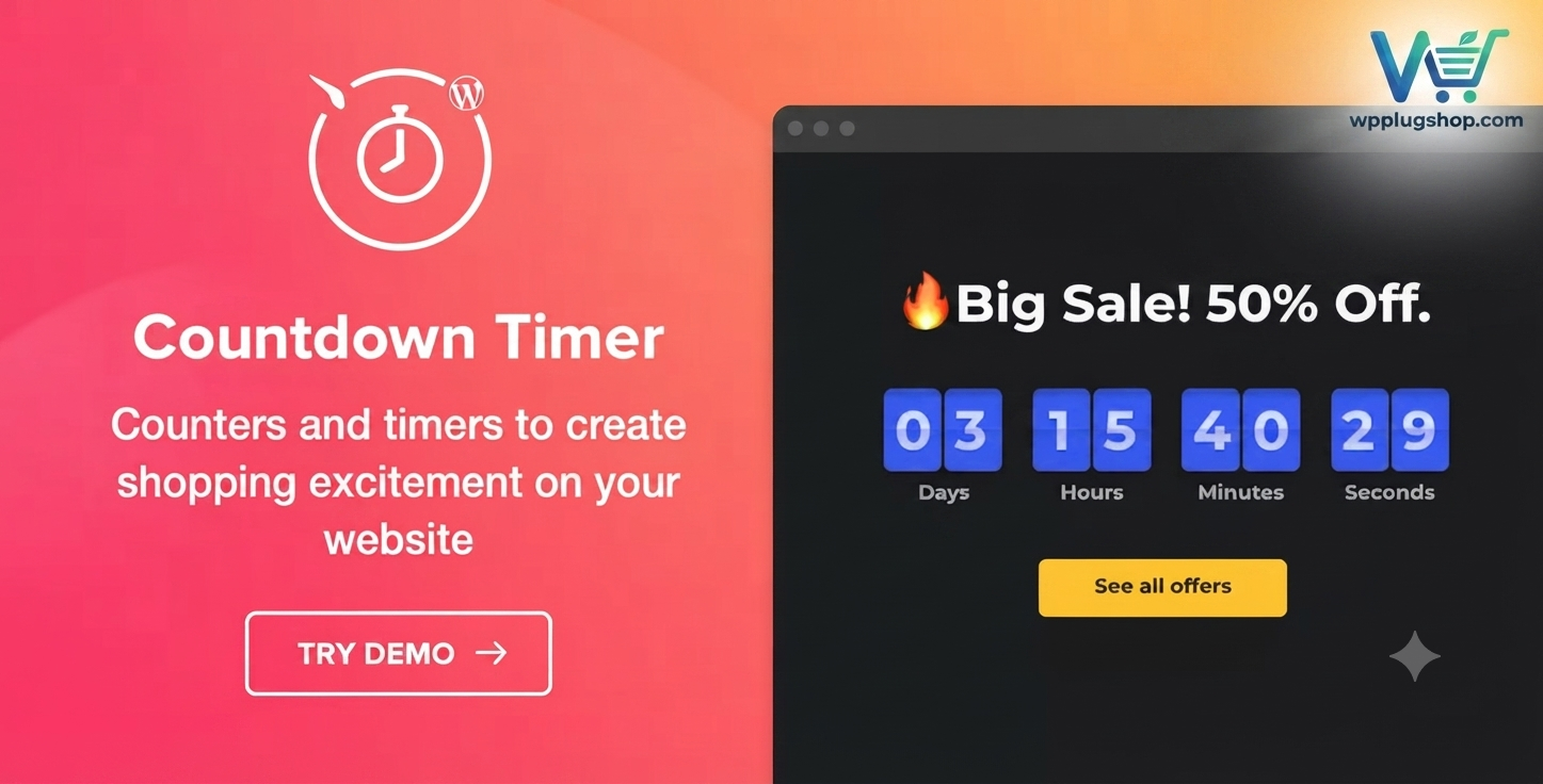 Countdown Timer 1.4.0 – WordPress Countdown Timer Plugin