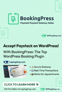 BookingPress Braintree Payment Gateway Addon for Secure Global WordPress Booking Payments