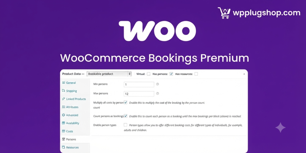 WooCommerce Bookings Premium GPL – Booking & Appointment Plugin