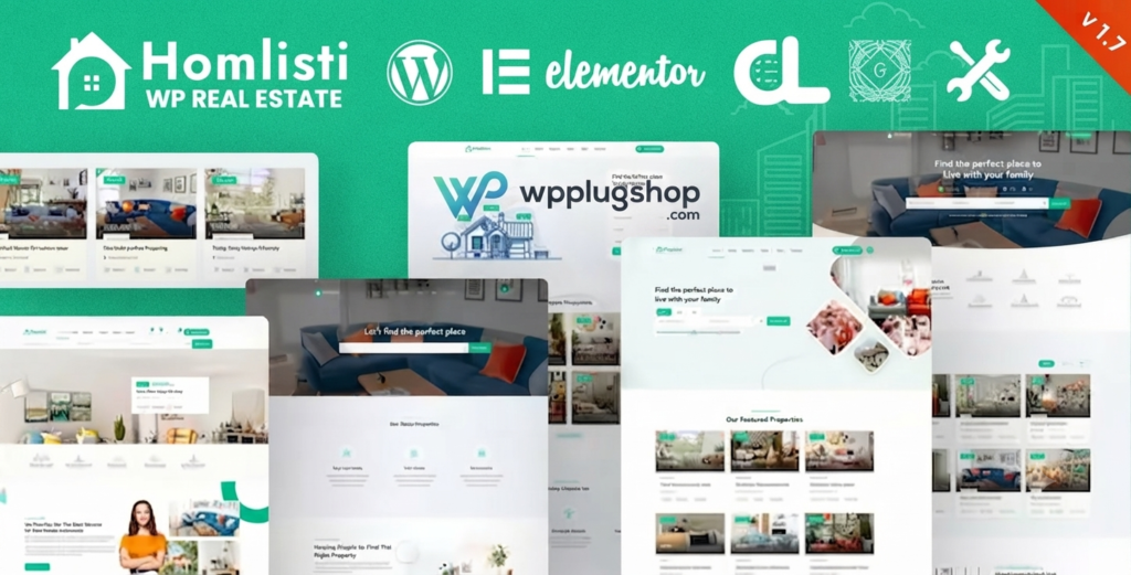 Homlisti – Real Estate WordPress Theme with Advanced Property Listings & RTL Support