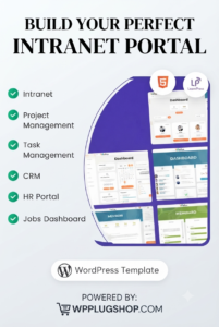 Woffice – Intranet, Extranet & Project Management WordPress Theme
