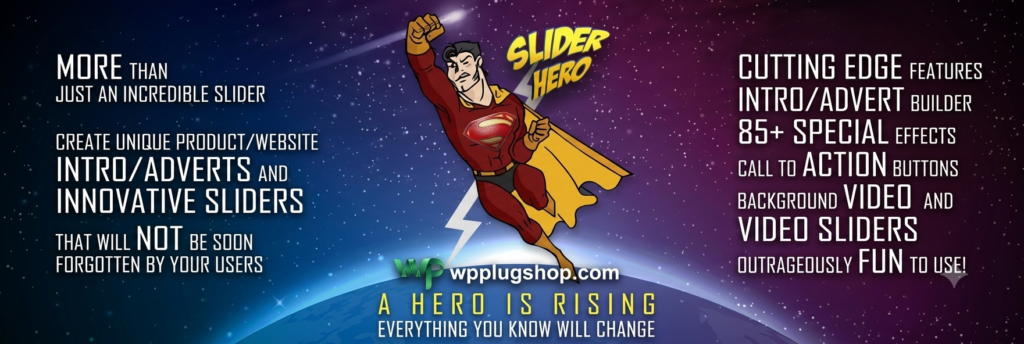 Slider Hero – Animated Hero Slider Plugin for WordPress