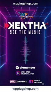 Kentha – Non-Stop Music WordPress Theme with Ajax & Audio Visualizer