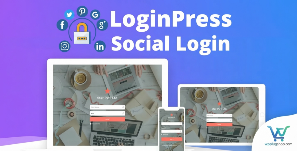 LoginPress Social Login 3.0.0 – WordPress Social Login Plugin