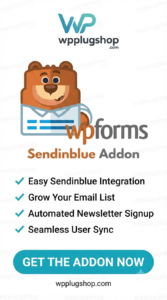 WPForms Sendinblue (Brevo) Addon 1.6.1 – Email Marketing Integration