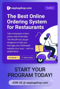 Orderable Pro – The Best Online Ordering System for Restaurants & WooCommerce