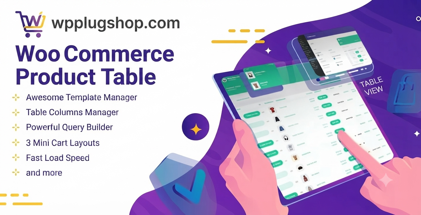 WooCommerce Product Table – Advanced Product Table Plugin for WordPress