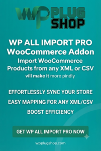 WP All Import Pro WooCommerce Add-On – Advanced Product Import & Sync Tool