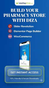 Diza – Pharmacy Store Elementor WooCommerce Theme for WordPress