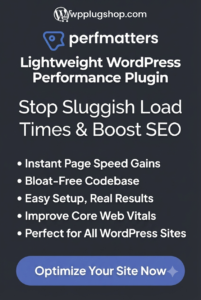 Perfmatters 2.6.5 – WordPress Speed Optimization & Core Web Vitals Plugin
