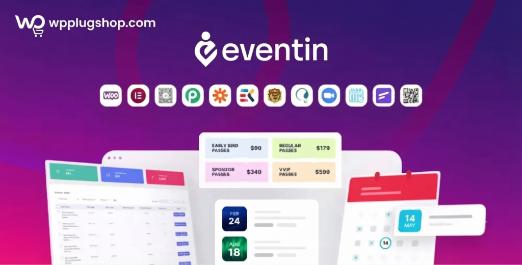 WP Eventin Pro – Event Manager, Calendar & Tickets for WooCommerce