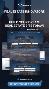 Residence Real Estate WordPress Theme – Advanced Property Listing & Real Estate Website Solution