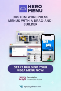 Hero Mega Menu 1.16.5 – Responsive WordPress Mega Menu Plugin