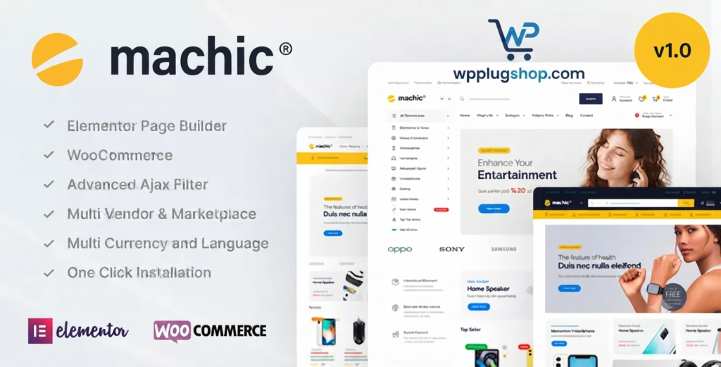 Machic – Electronics Store WooCommerce Theme