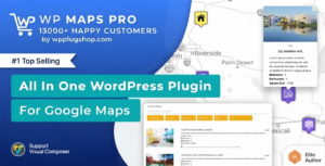 WP Maps Pro — Premium WordPress Google Maps & OpenStreetMap Toolkit