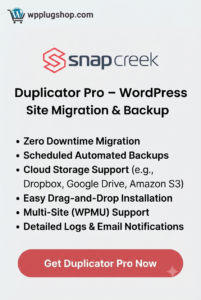 Duplicator Pro 4.6.4 – WordPress Site Migration, Backup & Cloning Plugin