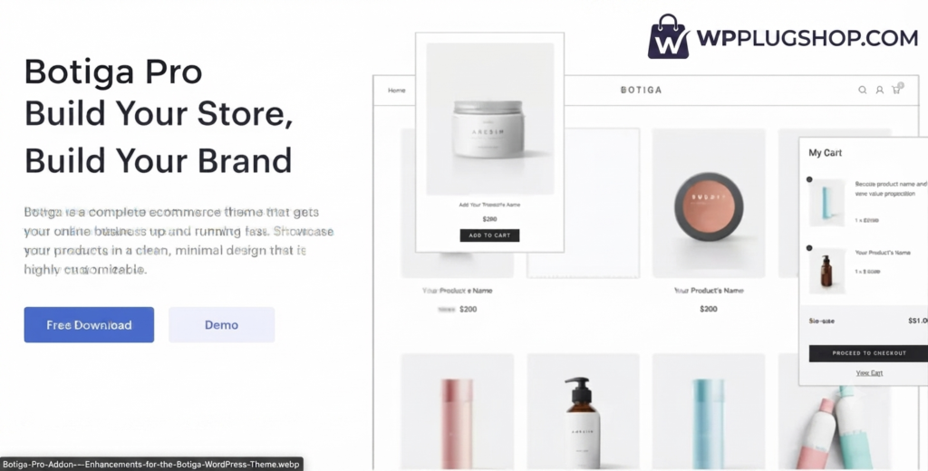 Botiga Pro Addon Enhancements for Botiga WordPress Theme | WooCommerce Store Customization Plugin
