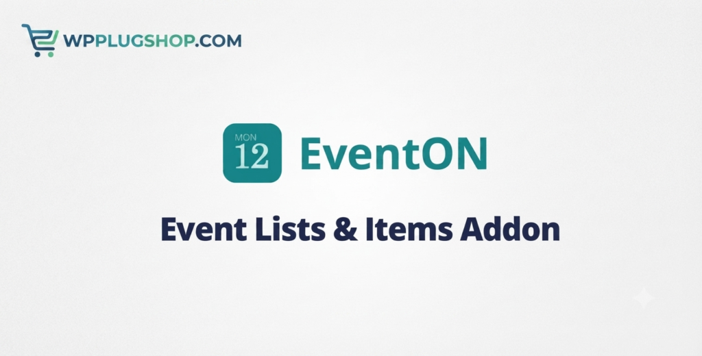 EventON Event Lists & Items Addon – Advanced Event Category Display for WordPress