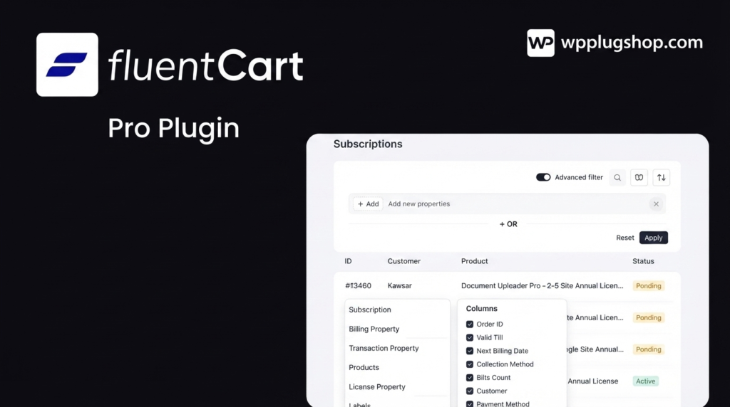 FluentCart Pro – WooCommerce Checkout Builder & Conversion Optimizer