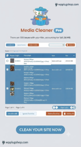 Media Cleaner Pro – WordPress Media Cleanup Plugin