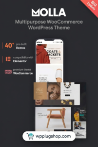 Molla Multi-Purpose WooCommerce Theme – Premium Ecommerce WordPress Store Theme