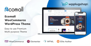 Ecomall Theme 1.3.3 – Elementor Electronics WooCommerce Theme