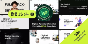 Axtra Theme – Digital Agency Creative Portfolio WordPress Theme