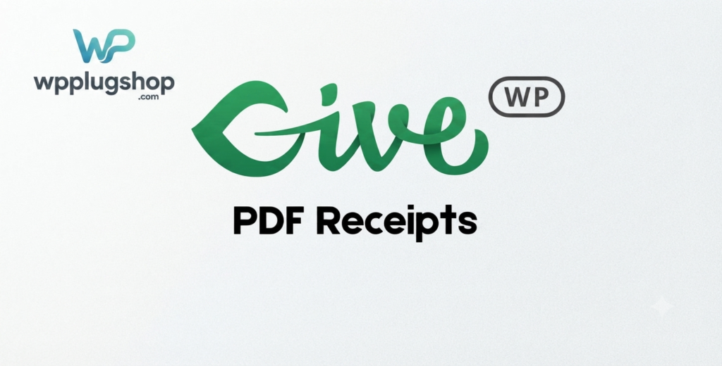 GiveWP PDF Receipts 3.3.0 – Automatic PDF Donation Receipt Generator for WordPress