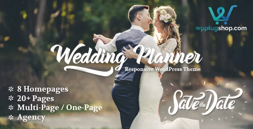 Wedding Planner Theme 7.0 – Responsive WordPress Theme for Wedding Businesses