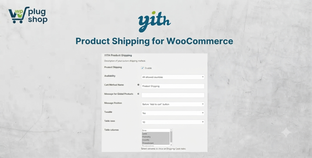 YITH Product Shipping for WooCommerce Premium 1.31.1 – Advanced Product Shipping Rules Plugin