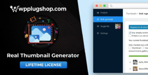 Real Thumbnail Generator – Advanced WordPress Image Regeneration & Cleanup