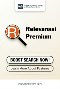 Relevanssi Premium – Advanced WordPress Search Plugin for Better Search Results
