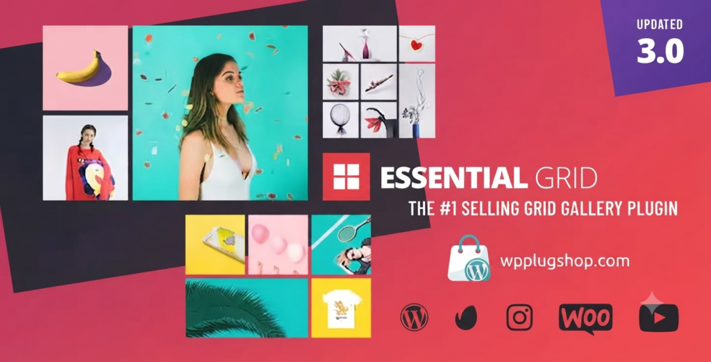 Essential Grid – Responsive Gallery & Portfolio WordPress Plugin