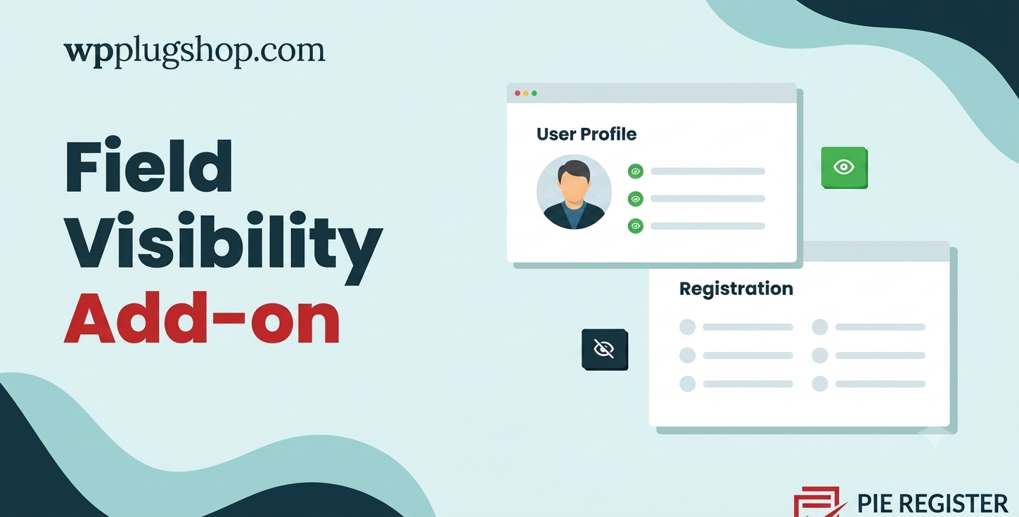 Pie Register Field Visibility Addon | Advanced User Profile & Field Control