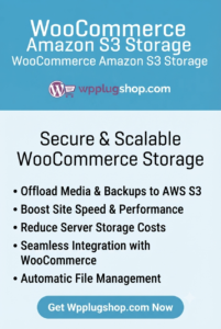 WooCommerce Amazon S3 Storage Premium 3.5.2 – Secure Cloud File Delivery Plugin