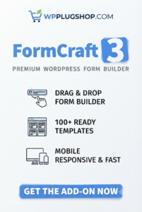 FormCraft Premium WordPress Form Builder Plugin