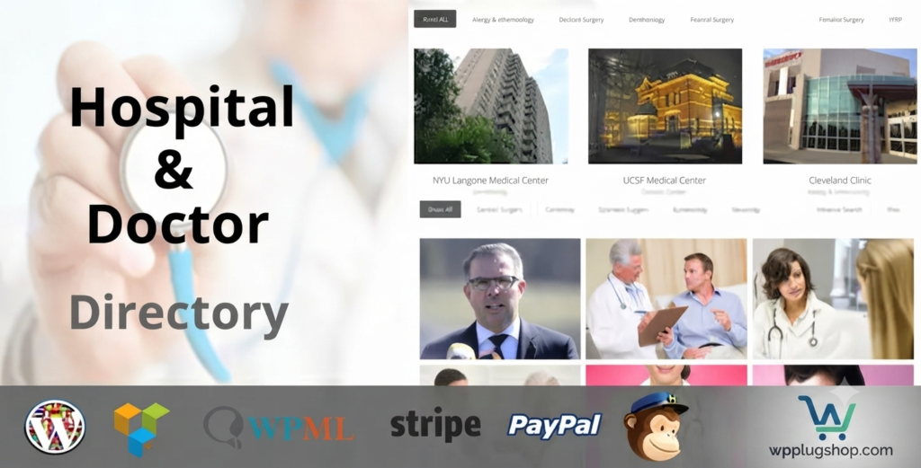 Hospital & Doctor Directory 1.3.6 – WordPress Medical Directory Plugin