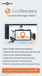 GeoDirectory Location Manager Addon 2.3.36 – Multi-Location Directory & Local SEO Extension