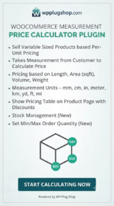 WooCommerce Measurement Price Calculator – Dynamic Unit Pricing Plugin
