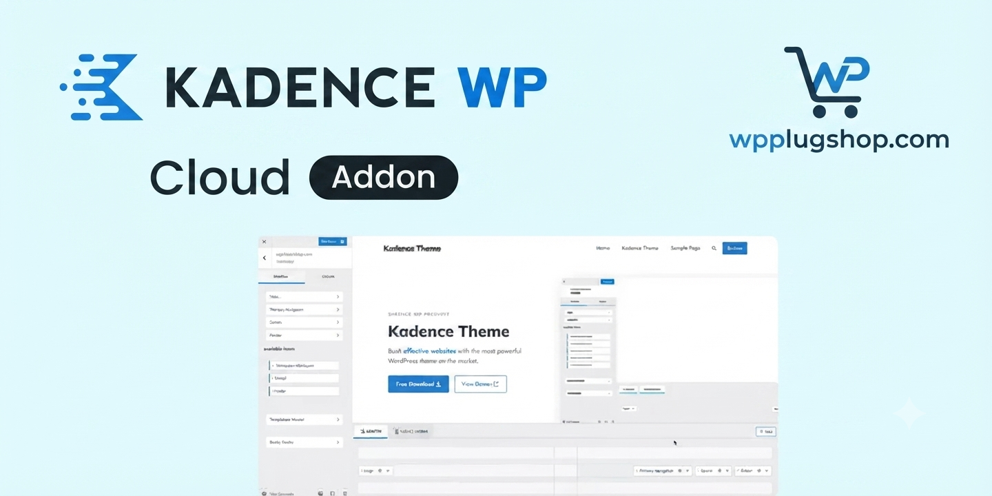 Kadence Cloud Addon – WordPress Cloud Template Library Plugin
