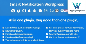 Smart Notification 10.3 – Web & Mobile Push Notification WordPress Plugin