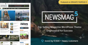 Newsmag Theme – Newspaper & Magazine WordPress Theme for Modern Publishing Websites