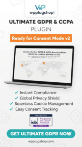 Ultimate GDPR & CCPA CMP for WordPress 5.4.0 – Privacy & Cookie Consent Plugin