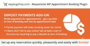 Bookly Deposit Payments Add-On – Accept Partial Payments for Appointments