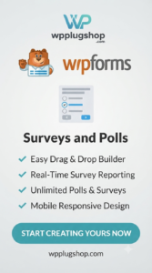 WPForms Surveys and Polls 1.16.0 – Survey, Poll & Customer Feedback Add-on for WordPress