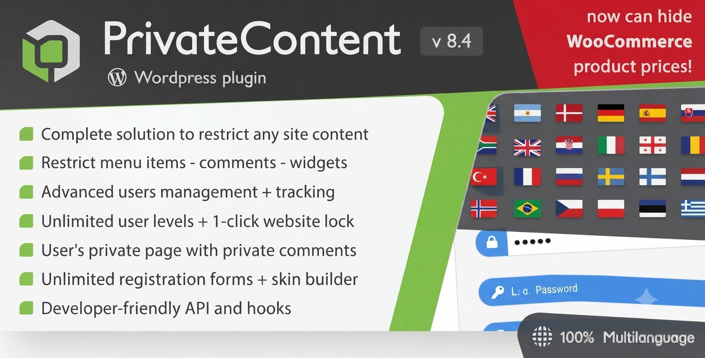 PrivateContent – Multilevel Content Plugin | Advanced WordPress Membership & Content Restriction