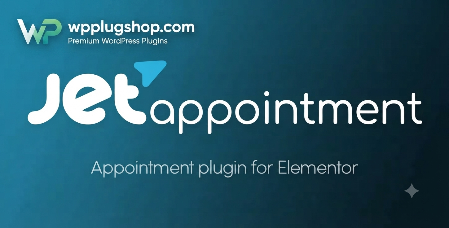 JetAppointments Booking for Elementor – WordPress Appointment Scheduling Plugin